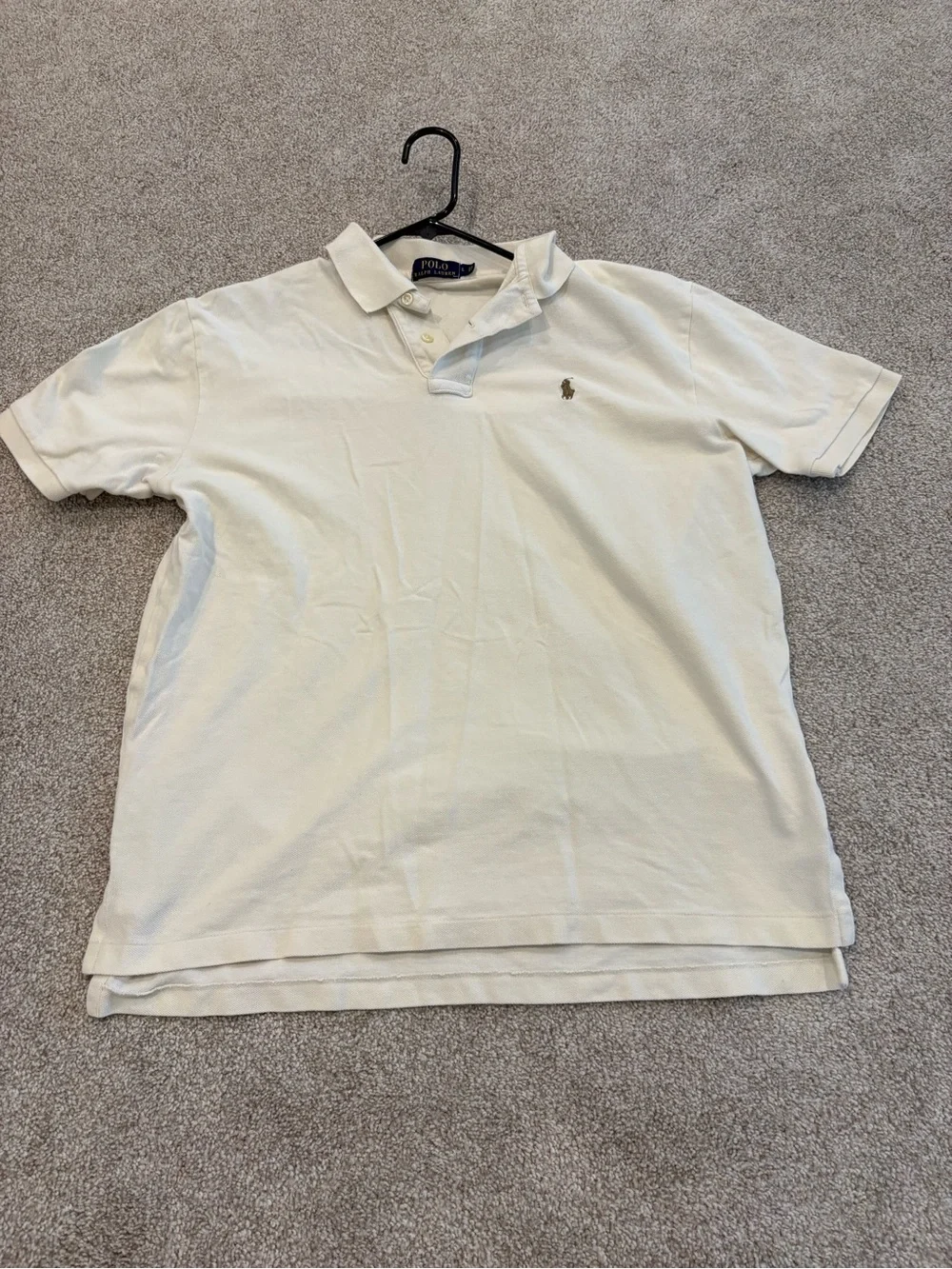 (2) Polo Ralph Lauren men polo shirts size L